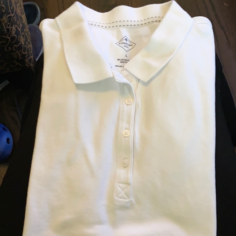 Teen’s White Polo.
